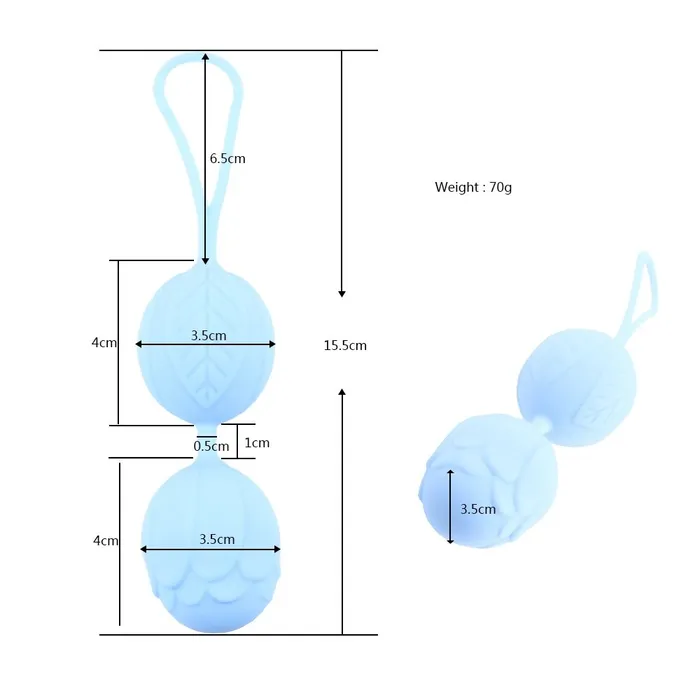 EVEs SECRETS Male Sex Toys Female Silicone Vagina Ball for Adult Sex Toy Vaginal Trainer
