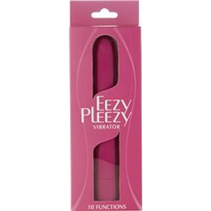 Vibrators PowerBullet Eezy Pleezy 10 Speed 18cm Bullet Vibrator Pink Pink