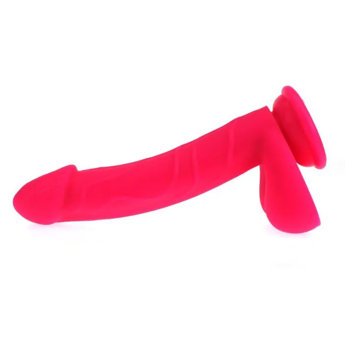 XMEN Dildos Realistic Cock w Balls Pink