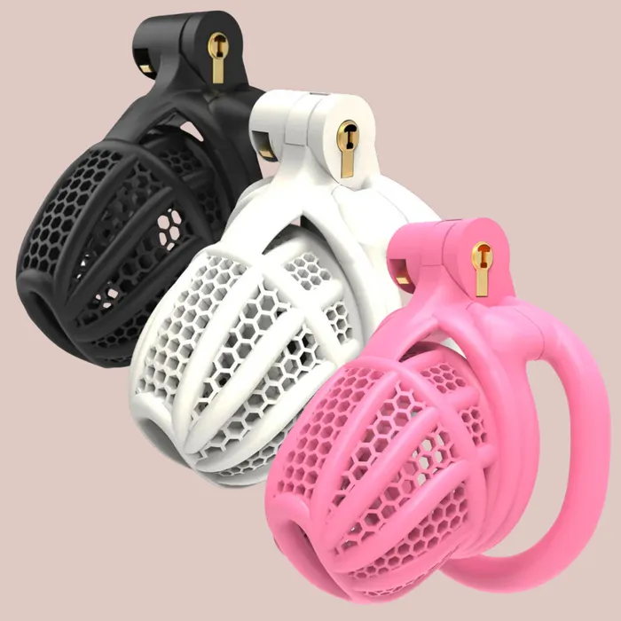 Male Sex Toys House of Chastity The Hive Chastity Cage