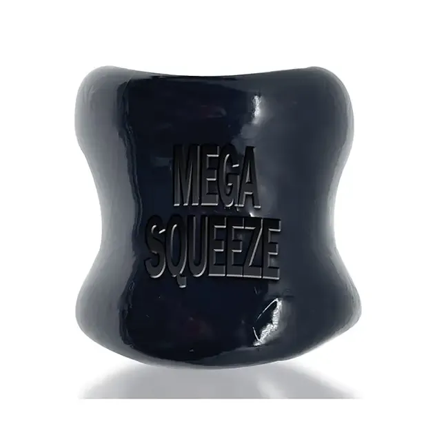 Anal OXBALLS Oxballs Mega Squeeze Ergofit Ballstretcher Black Anal OXBALLS Oxballs Mega Squeeze Ergofit Ballstretcher Black