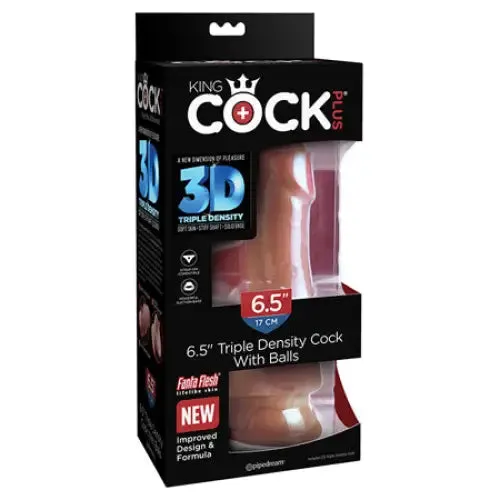 Dildos King Cock Plus Pipedream King Cock Plus 65 in Triple Density Cock With Balls Realistic Suction Cup Dildo Tan Dildos King Cock Plus Pipedream King Cock Plus 65 in Triple Density Cock With Balls Realistic Suction Cup Dildo Tan