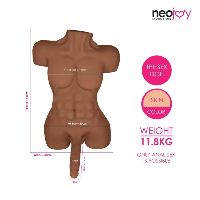 Neojoy Male Sex Toys RF687 Clearance item Neojoy King Fighter Male Sex Doll Brown 118KG Neojoy Male Sex Toys RF687 Clearance item Neojoy King Fighter Male Sex Doll Brown 118KG