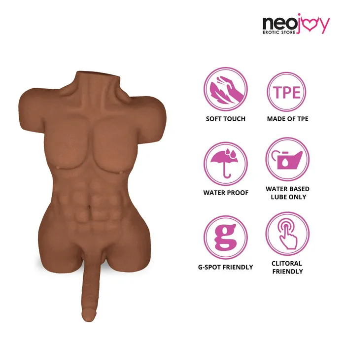 Neojoy Male Sex Toys RF687 Clearance item Neojoy King Fighter Male Sex Doll Brown 118KG Neojoy Male Sex Toys RF687 Clearance item Neojoy King Fighter Male Sex Doll Brown 118KG