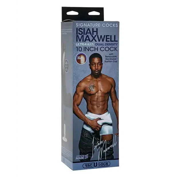 Signature Cocks Ultraskyn 10 Cock Wremovable Vaculock Suction Cup Isiah Maxwell Doc Johnson Dildos Signature Cocks Ultraskyn 10 Cock Wremovable Vaculock Suction Cup Isiah Maxwell Doc Johnson Dildos