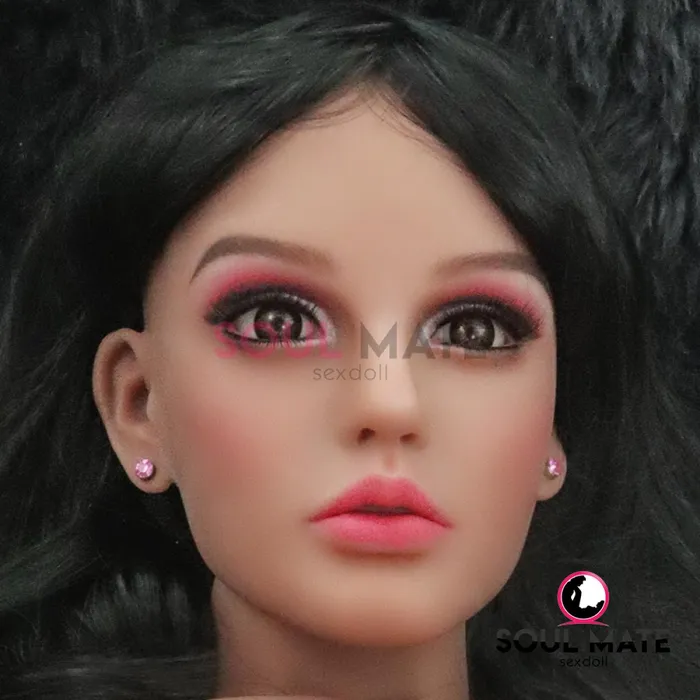 SoulMate Dolls Male Sex Toys RF399 Clearance item SoulMate Dolls Teagan Head Sex Doll Heads Light Brown