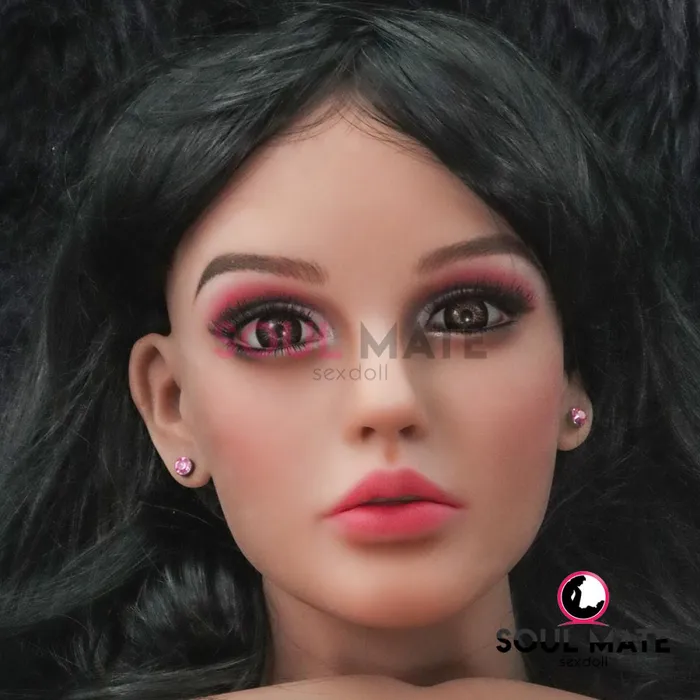 SoulMate Dolls Male Sex Toys RF399 Clearance item SoulMate Dolls Teagan Head Sex Doll Heads Light Brown