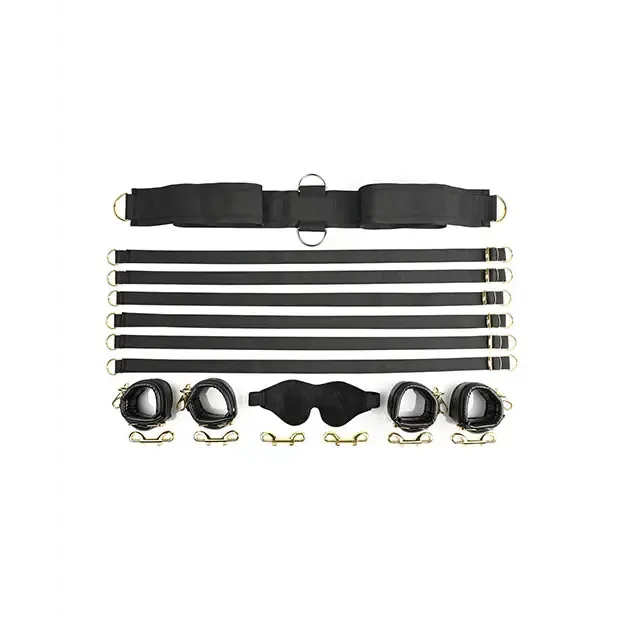 Sportsheets Anal Sportsheets Special Edition Under the Bed Restraint Set Black Sportsheets Anal Sportsheets Special Edition Under the Bed Restraint Set Black