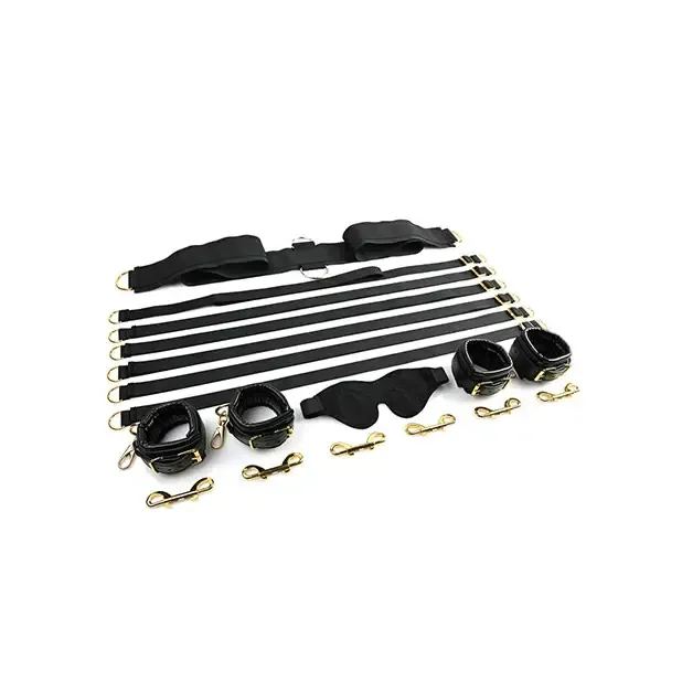 Sportsheets Anal Sportsheets Special Edition Under the Bed Restraint Set Black Sportsheets Anal Sportsheets Special Edition Under the Bed Restraint Set Black