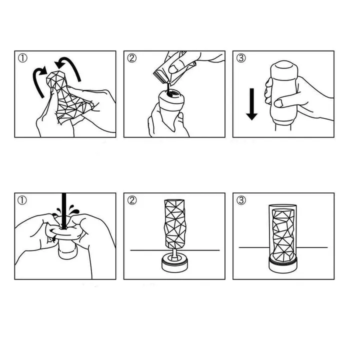 Vibrators TENGA 3D 3D Spiral