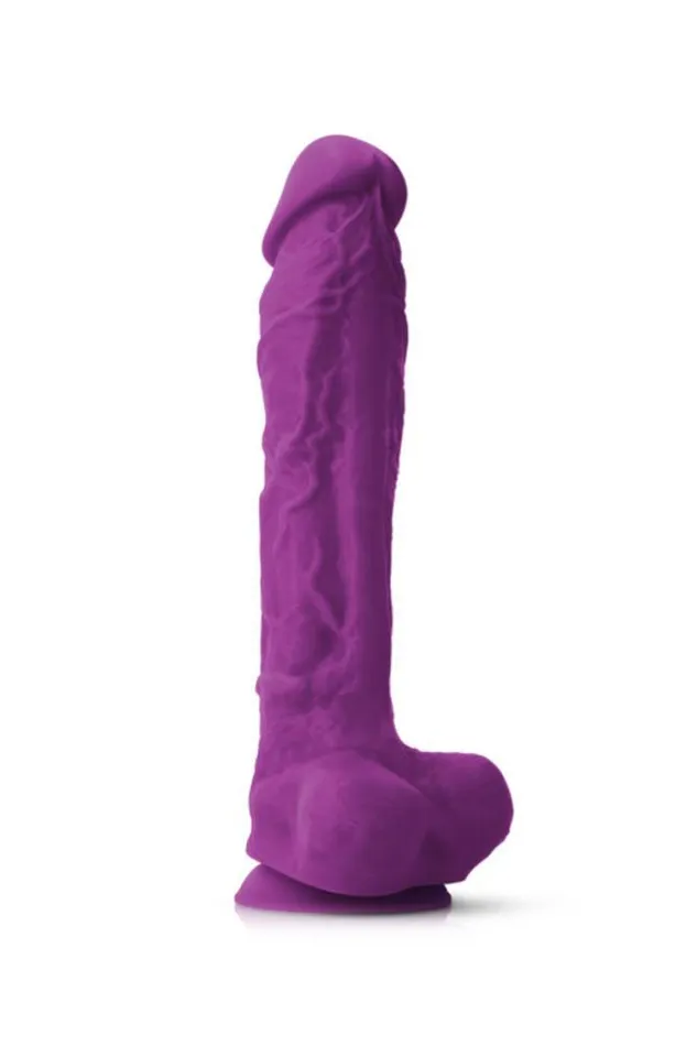NS Novelties Dildos NS Novelties Colours 10 Inch Pleasures Dildo Assorted Colors