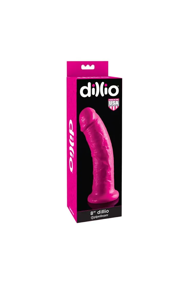 Pipedream Dildos Pipedream Dillio Realistic Dildo 8 inch Pink