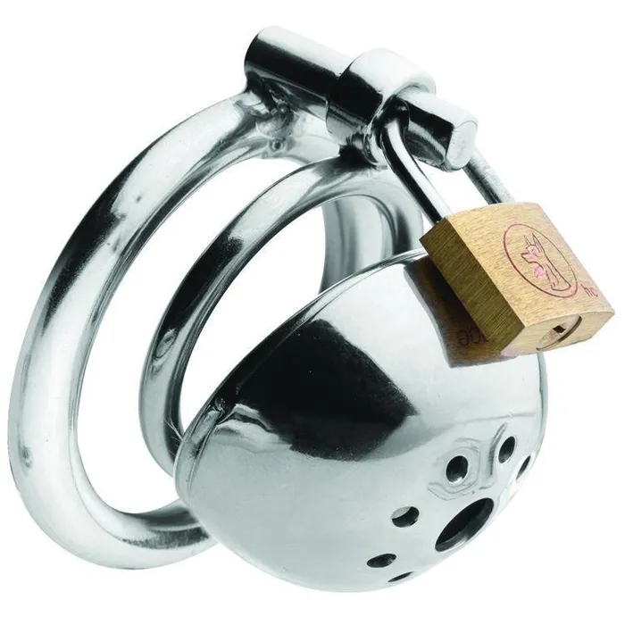 Male Sex Toys Master Series The Short and Solitary Extreme Confinement Cage
