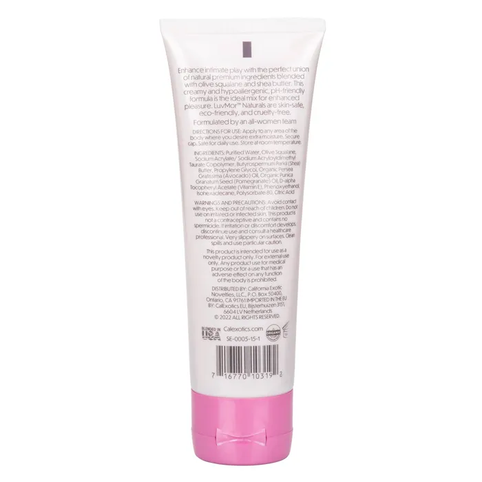 California Exotics LuvMor Naturals Hybrid Personal Lubricant California Exotics Lubricants