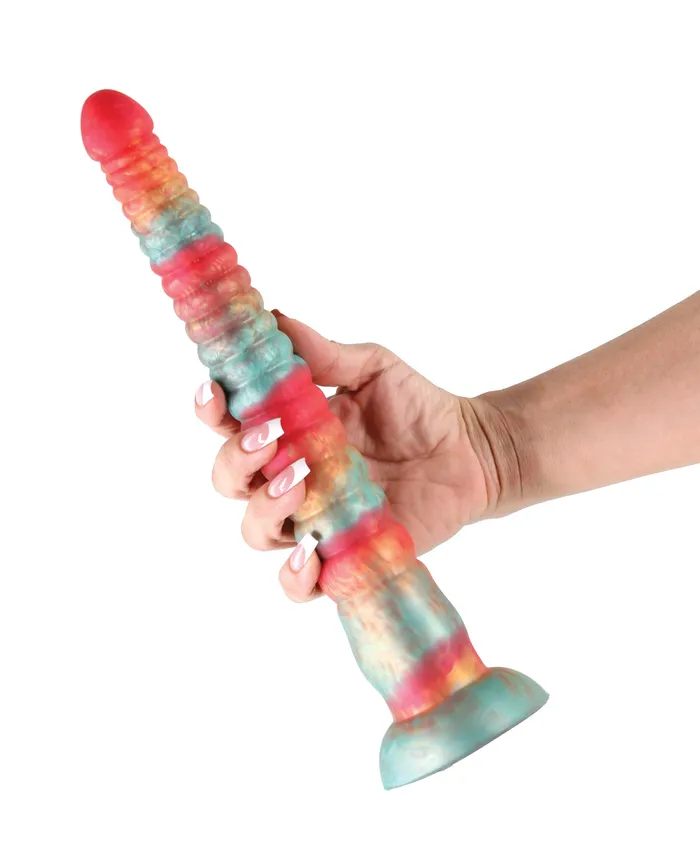 Colours Stacked 12 Dildo RedGold Ns Novelties INC Dildos