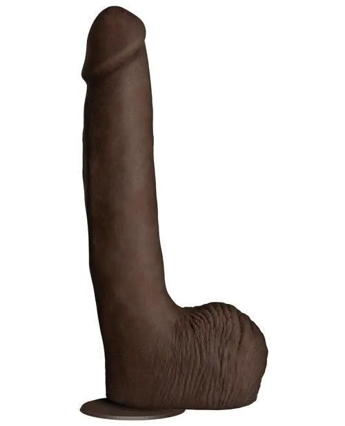 Dildos Doc Johnson Rob Piper Cock Wballs Suction Cup Chocolate