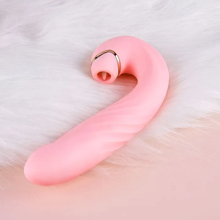 Erocome Vibrators Erocome Draco Thrusting Vibrating Sucking Heating Dildo 68 Pink