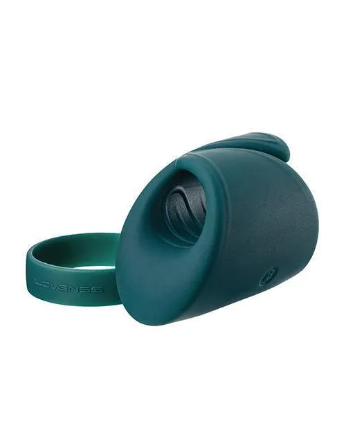 Male Sex Toys Lovense Gush Handsfree Masturbator Teal Hytto Pte Ltd