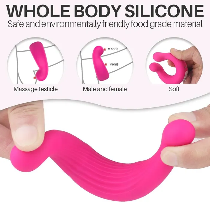 Male Sex Toys Vibrating Cock Penis Ring 9 Vibrations Clitoris Couple Stimulator YOSPOSS