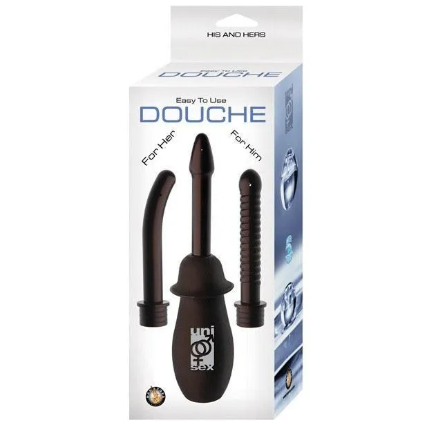 Nasstoys His Hers Easy To Use Douche Black Nasstoys Anal