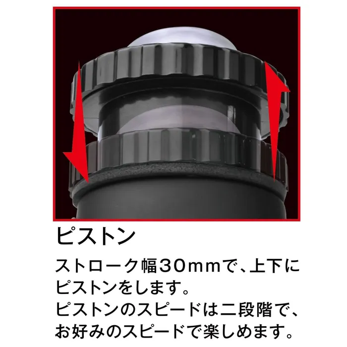 NPG NPG The Ultimate Experience Omega Drive Automatic Masturbator Black Male Sex Toys