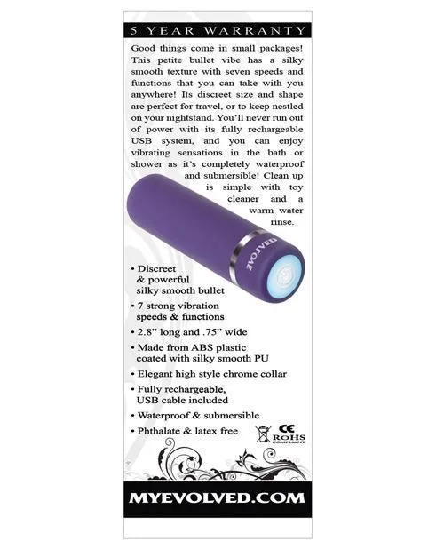 Vibrators Evolved Novelties INC Evolved Purple Passion Purple