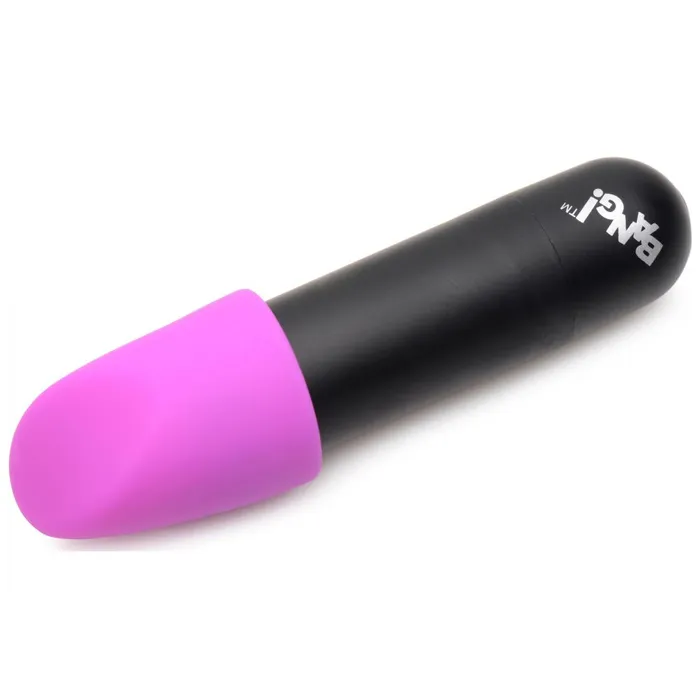 Bang Rechargeable Bullet w 4 Attachments Female Sex Toys