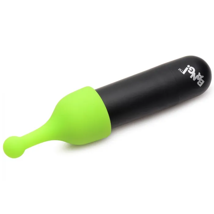 Bang Rechargeable Bullet w 4 Attachments Female Sex Toys