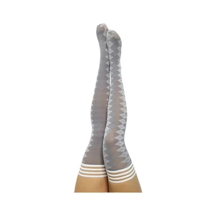 Female Sex Toys Kixies Inc Kixies On Point Collection Par 4 Grey Argyle Thighhigh Stockings Size A Female Sex Toys Kixies Inc Kixies On Point Collection Par 4 Grey Argyle Thighhigh Stockings Size A