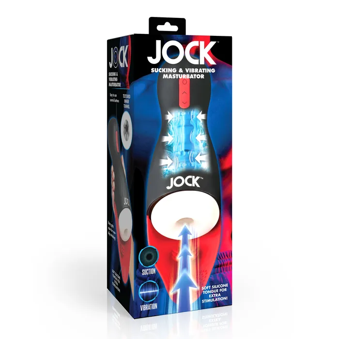 Jock Male Sex Toys JOCK Sucking Vibrating Masturbator
