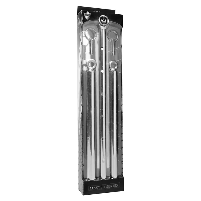 Male Sex Toys Master Series Adjustable Steel Spreader Bar