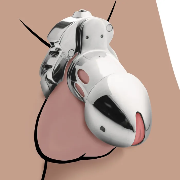 Master Series Male Sex Toys Cock Cuff SnapOn Chastity Cage