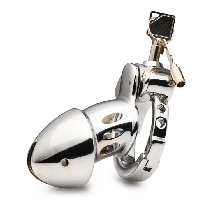 Master Series Male Sex Toys Cock Cuff SnapOn Chastity Cage