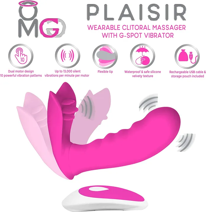 PLAISIR CLITORAL G WAVE PINK DEEVA Vibrators