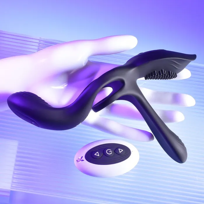 Playboy Pleasure The 3 Way Cock Ring Playboy Pleasure Male Sex Toys