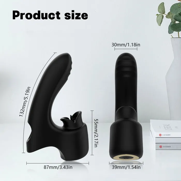 YoYoLemon YoYoLemon Licking Vibrator Vibrating Dildo with G Spot Stimulation for Women Adult Sex Toys Female Sex Toys