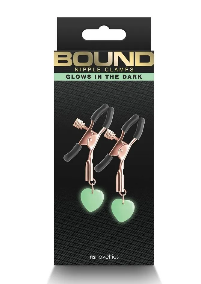 Bound Nipple Clitoral Toys Bound Nipple Clamps G3 Iron