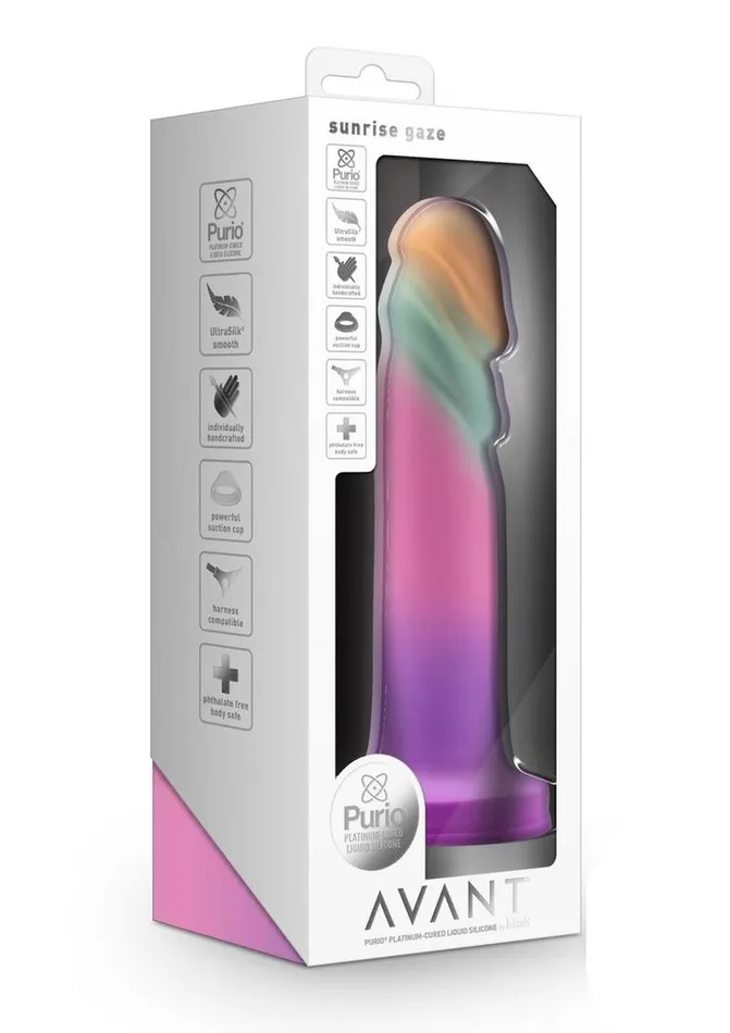 Dildos Avant Avant Sunrise Gaze Silicone Dildo Sherbet