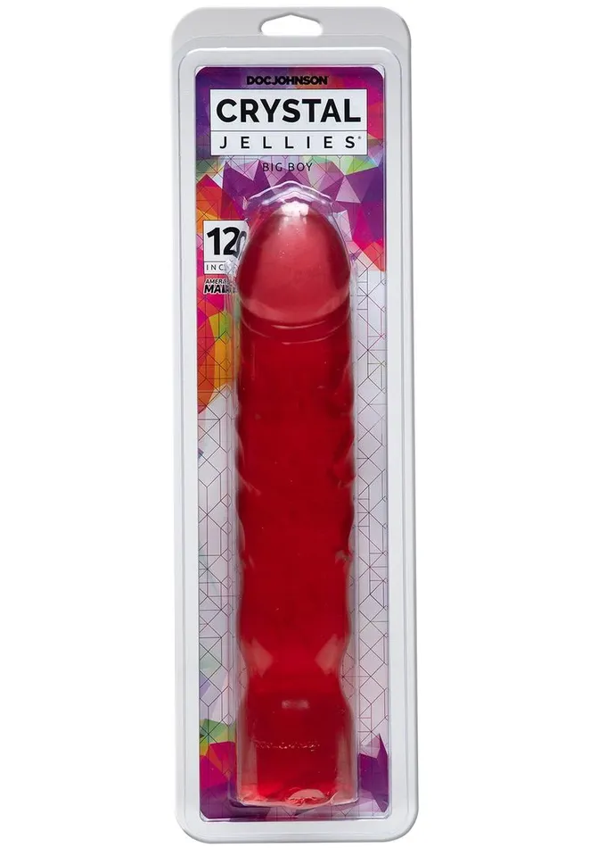 Dildos Crystal Jellies Crystal Jellies Big Boy Dildo