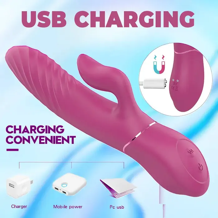 Female Sex Toys Inyarose Spiral Pulse Clitoral Climax Vibrator