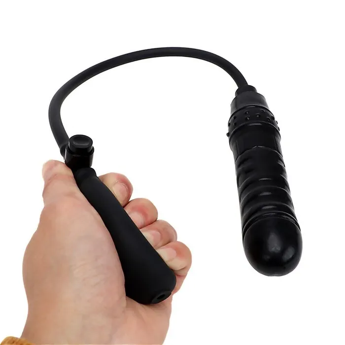 Female Sex Toys Small Pleasure Pump Silicone Inflatable Ass Dildo Love Plugs