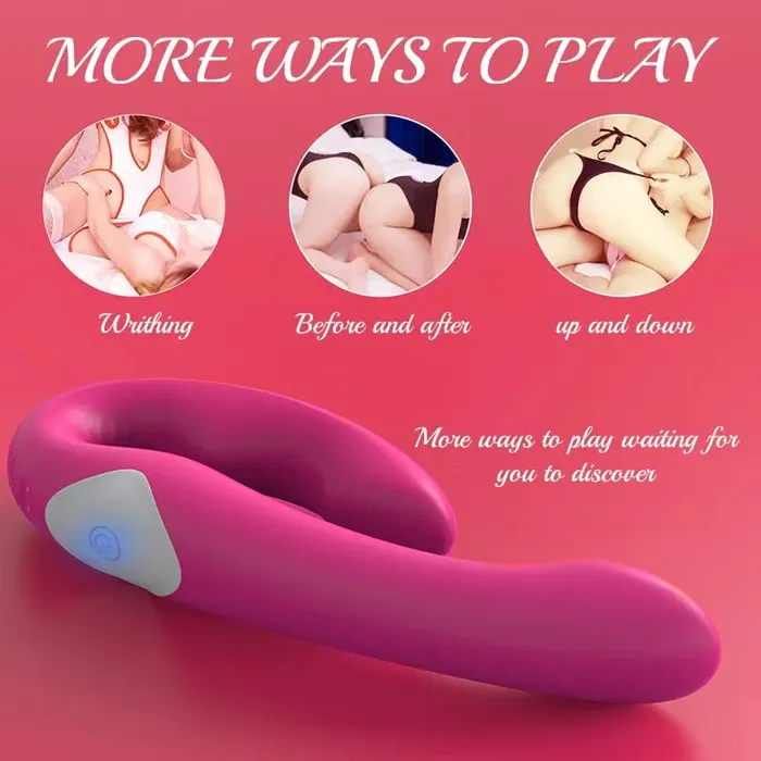 Inyarose Vibrators Dual Vibration Clitoral GSpot Vibrator