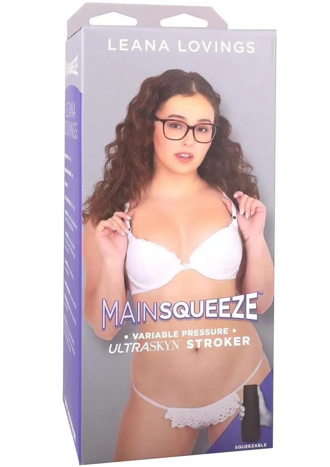 Main Squeeze Male Sex Toys Main Squeeze Leana Lovings Ultraskyn Masturbator Pussy