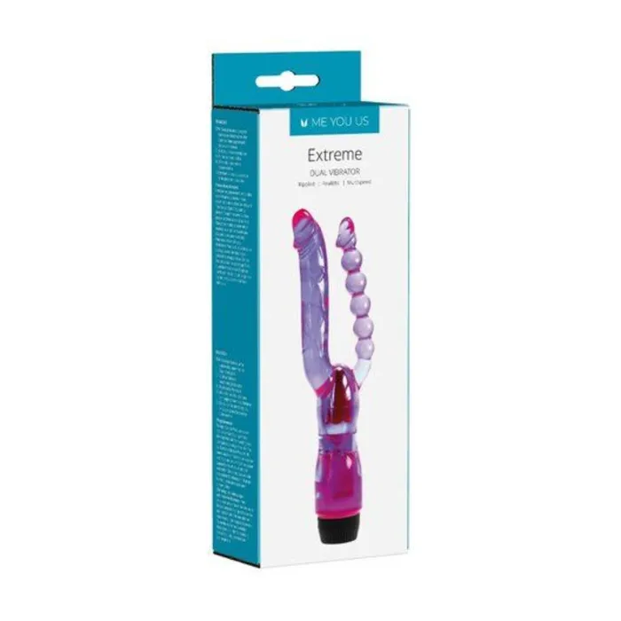 Me You Us Extreme Dual Vibrator Purple Me You Us Vibrators