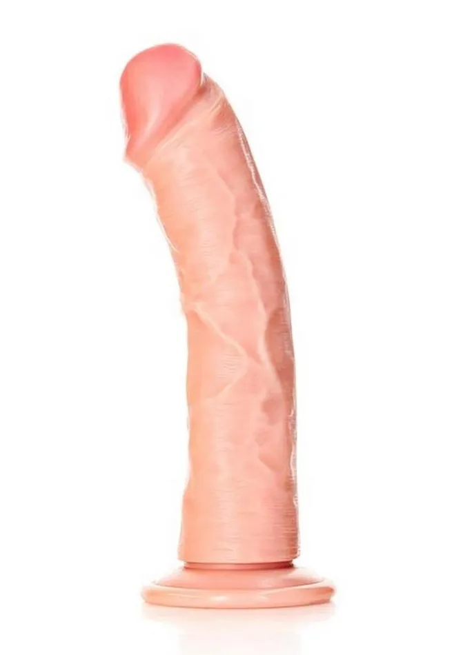 Realrock Curved Realistic Dildo with Suction Cup Real Rock Female Sex Toys