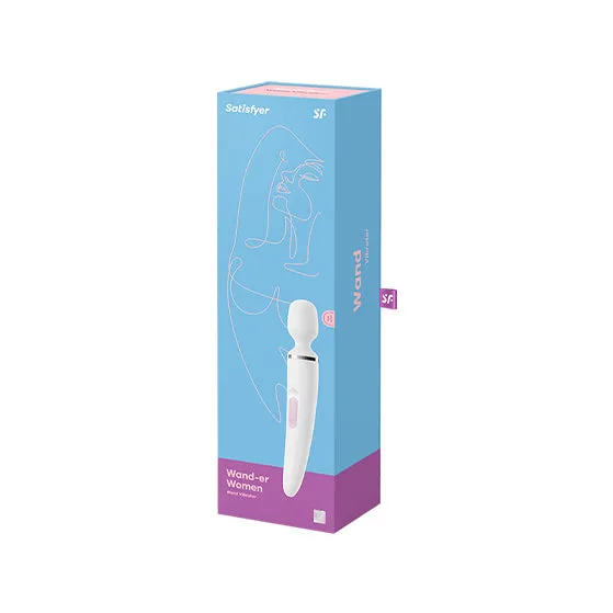 Satisfyer Vibrators Wander Woman White Chrome