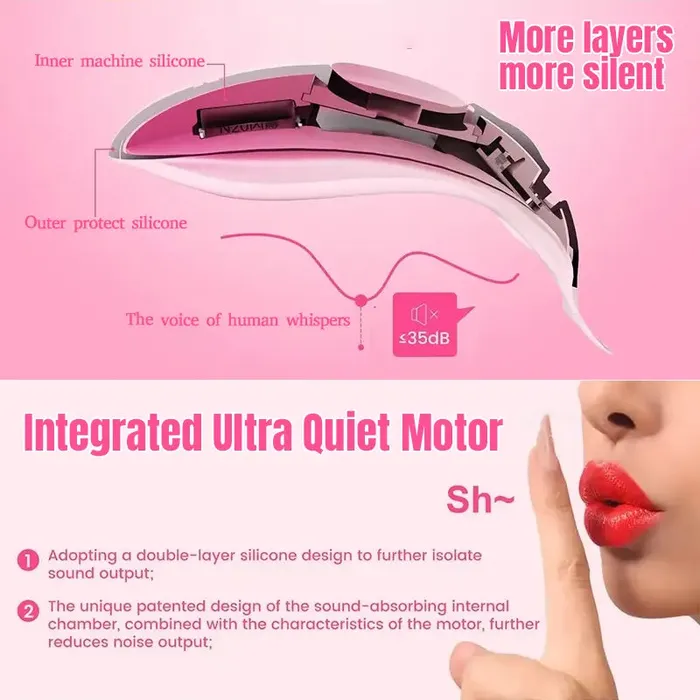 Vibrators Inyarose WhaleInspired Wearable Vibrator
