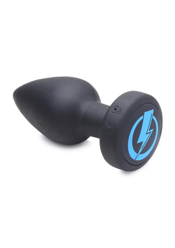 Zeus Electrosex Male Sex Toys Zeus Vibrating and EStim Silicone Rechargeable Anal Plug with Remote Control Zeus Electrosex Male Sex Toys Zeus Vibrating and EStim Silicone Rechargeable Anal Plug with Remote Control