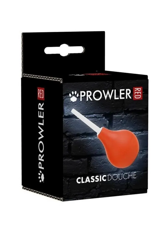 Anal Prowler Bulb Silicone Anal Douche Prowler RED