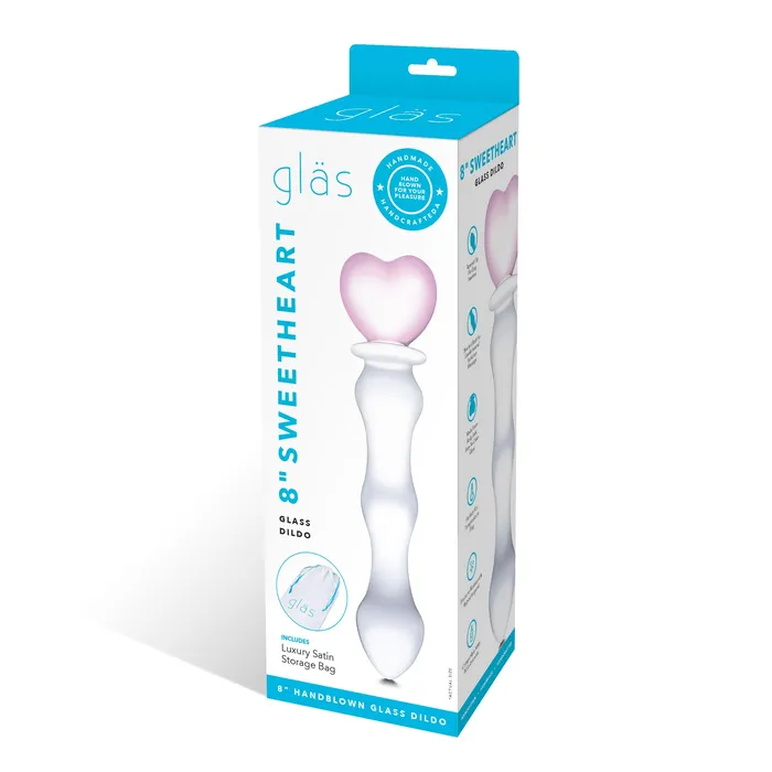Dildos Glas 8 Inch Sweetheart Glass Dildo Pinkclear Dildos Glas 8 Inch Sweetheart Glass Dildo Pinkclear